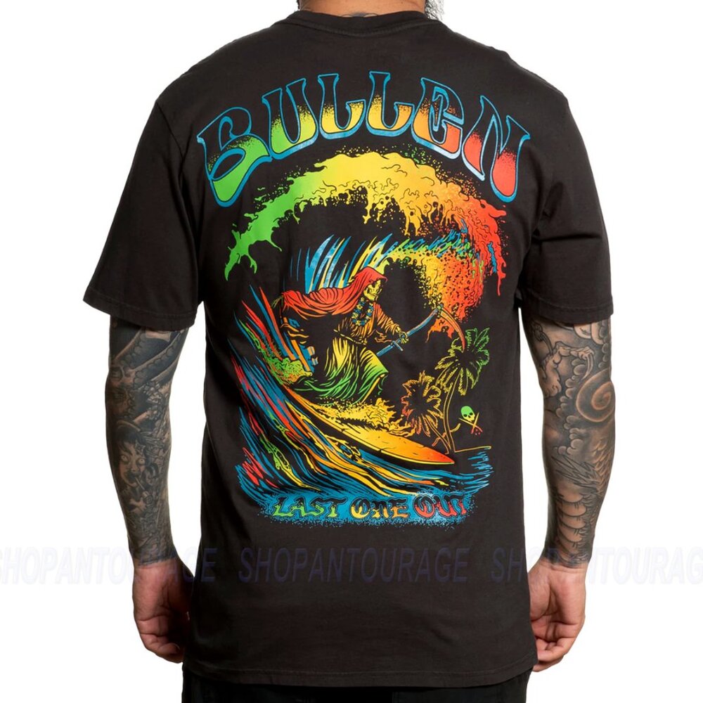 Sullen Art Collective Last One Out Premium Fit SCM6298 Short Sleeve T-shirt For